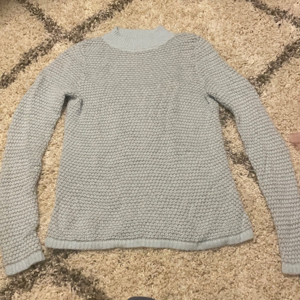 Blue and Grey Loft Sweater